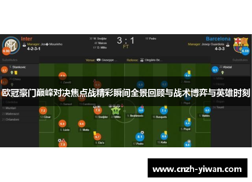 欧冠豪门巅峰对决焦点战精彩瞬间全景回顾与战术博弈与英雄时刻 欧冠豪门巅峰对决焦点战精彩瞬间全景回顾与战术博弈与英雄时刻